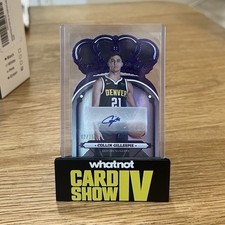 Panini Crown Royale Collin Gillespie Rookie Auto Purple /25 Denver Nuggets