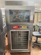 Used NU-VU SUB-123P Double Deck Digital Commercial Electric Oven Proofer Combo 2