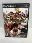 Street Fighter Anniversary Collection - PlayStation 2 - VG COND