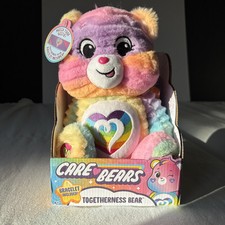Care Bears 12" Togetherness Bear Super Soft Material Bracelet Included New