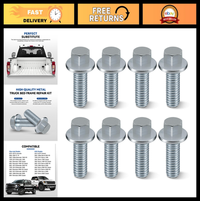 #ad Truck Bed Mounting Hardware Kit Bed Bolts for Chevy Silverado GMC Sierra 1500 $22.99
