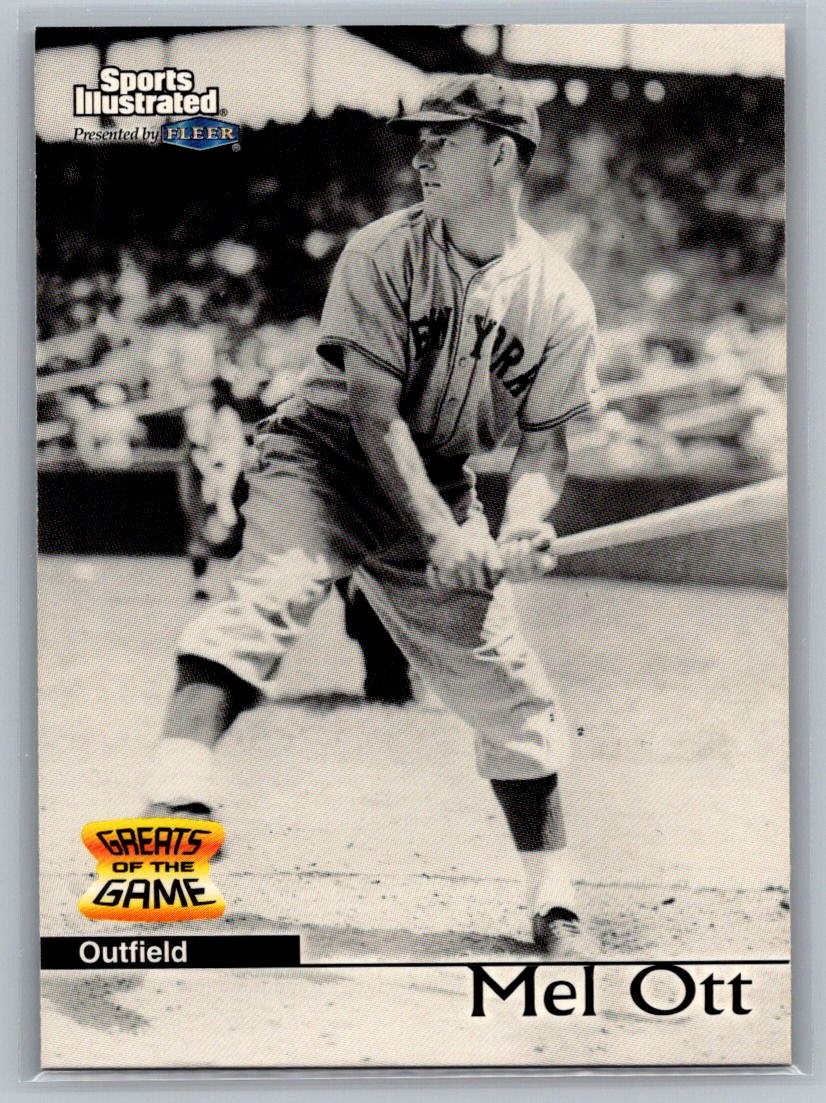 1999 Sports Illustrated Greats of the Game #5 Mel Ott