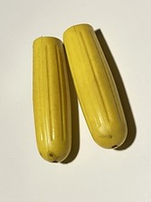 VINTAGE Brooks Raleigh TRIUMPH BSA BICYCLE yellow HANDLEBAR GRIPS 1970's, NOS