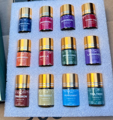 12 Day of Christmas Advent Calendar Fragrance Oils 12 Pack. Fast free Shipping