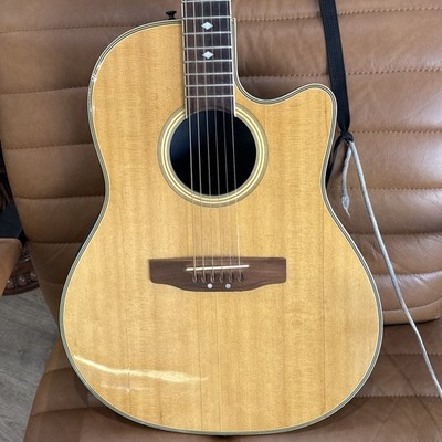 Applause AE-32 Acoustic Electric Guitar W/Slim Neck&Roundback Style Body Design