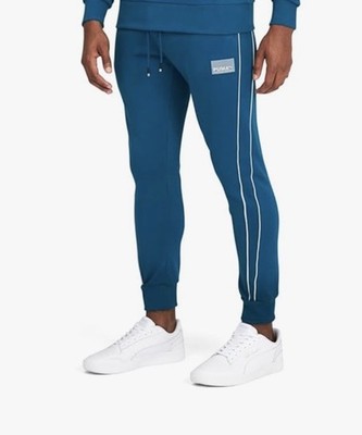 PUMA - Mens Avenir Track Ft  digi-bleu Pants Size L. NWT