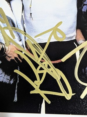 Hurricane SIGNED 8x10 PHOTO Kelly Hanson of Foreigner +2 band