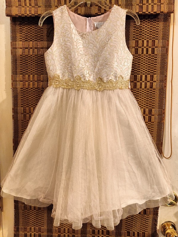 Rare Editions Girl's Formal Dress. Sz. 10. Sparkly.