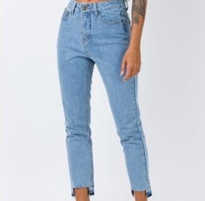 Lioness Size 4 Mind Over Matter Mom Jean High Rise Step Hem