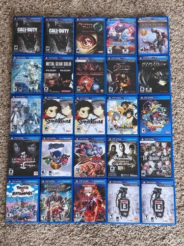 Playstation PS Vita Games "USA" - COD, GOW, Nonary, Senran, SFX, Trails & more