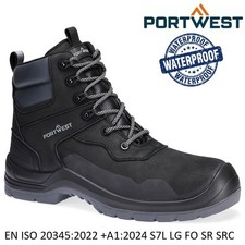 Image of MENS NUBUCK WATERPROOF SAFETY S7L WORK BOOTS COMPOSITE TOE CAP MILITARY SIZE