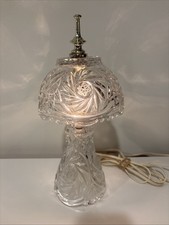 Vintage Pinwheel Star of David Lamp 24% Lead ...