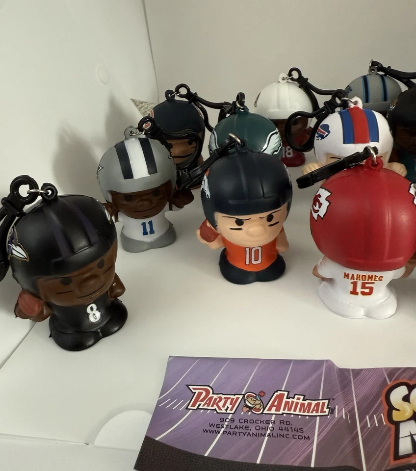 NFL Squeezmates 2026 - Nueva Serie - Figuras Individuales con Mosquetón Foto 4 de 4