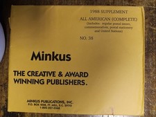 Minkus 1988 All-American Supplement...Complete...NOS