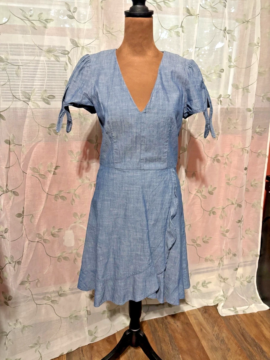denim dress j crew factory Parc Dress In Denim For Women