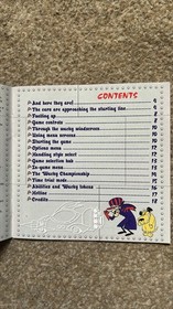 Wacky Races Dreamcast Manual ONLY Official Instruction Booklet