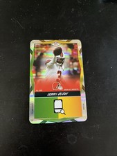 2025 Uno Elite NFL Green / Yellow Foil Jerry Jeudy #088 Browns/ Broncos Football