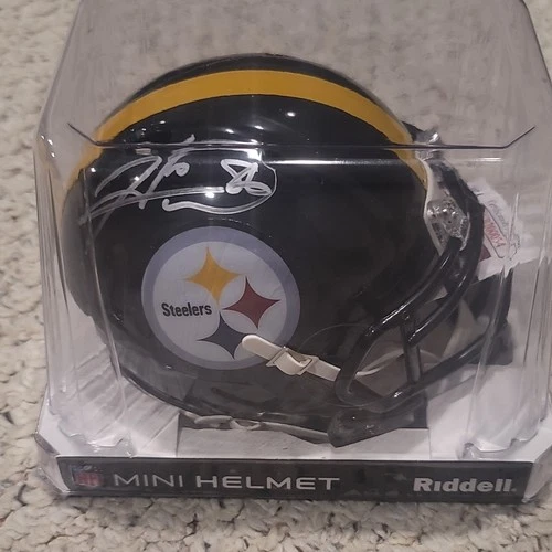 Pittsburgh Steelers Hines Ward Autographed Mini Helmet JSA Authenticated