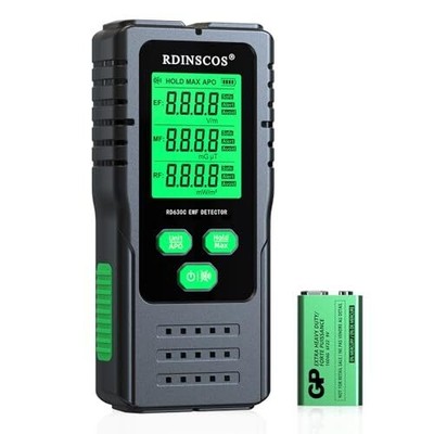 EMF Meter Digital Electromagnetic Field Radiation Detector EMF Measurement Tool