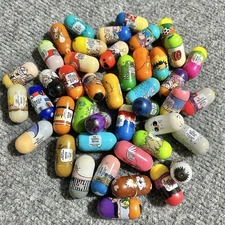 Mighty Beanz Lot of (44) Vintage Early Y2K Toy mix Jumping Beans Moose Rare