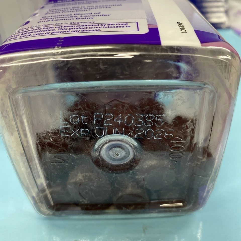 2 X Natrol Kids Успокаивающие Ночные Безопасные и Нежные - 30 Жевательных резинок каждая - Изображение 4 из 4