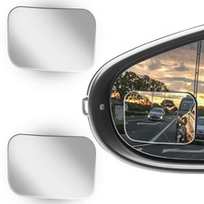2Pcs Cars Square Blind Spot Mirrors, Car Side Mirror Blindspot Card Square-2Pcs