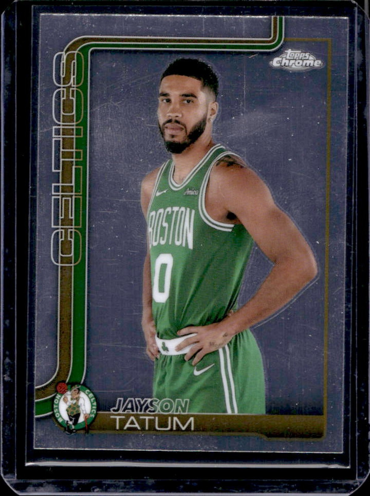 2025-26 Topps Chrome Jayson Tatum Image Variation SSP #49 Celtics