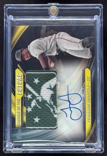 2024 Topps Pro Debut Fabrics of the Future Relics Black Termarr Johnson Auto 1/1