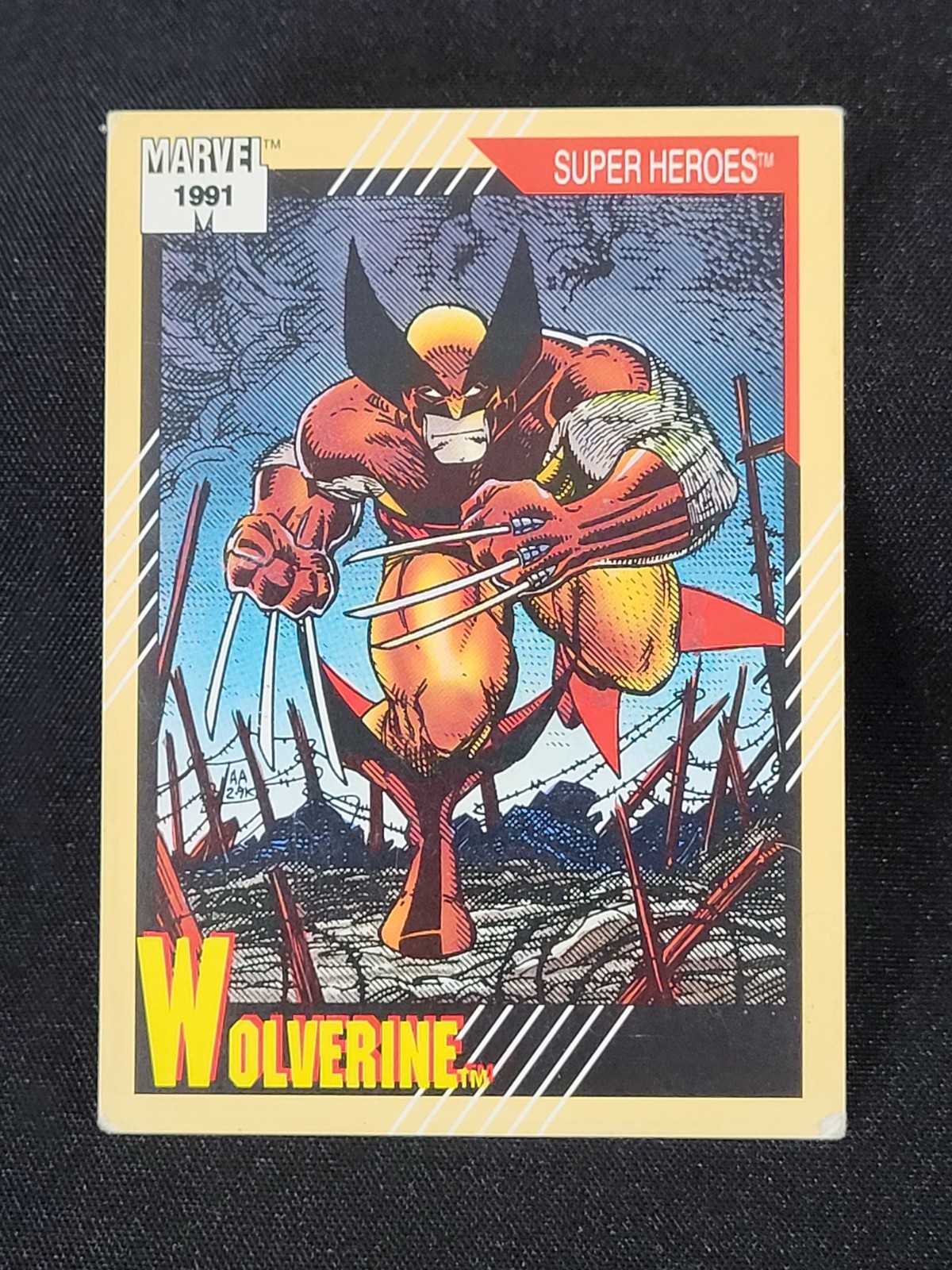 Wolverine - 1991 Impel Marvel Universe Series II #50 LP Excellent