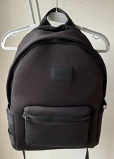 Dagne Dover Large Backpack in Dark Black (Onyx)