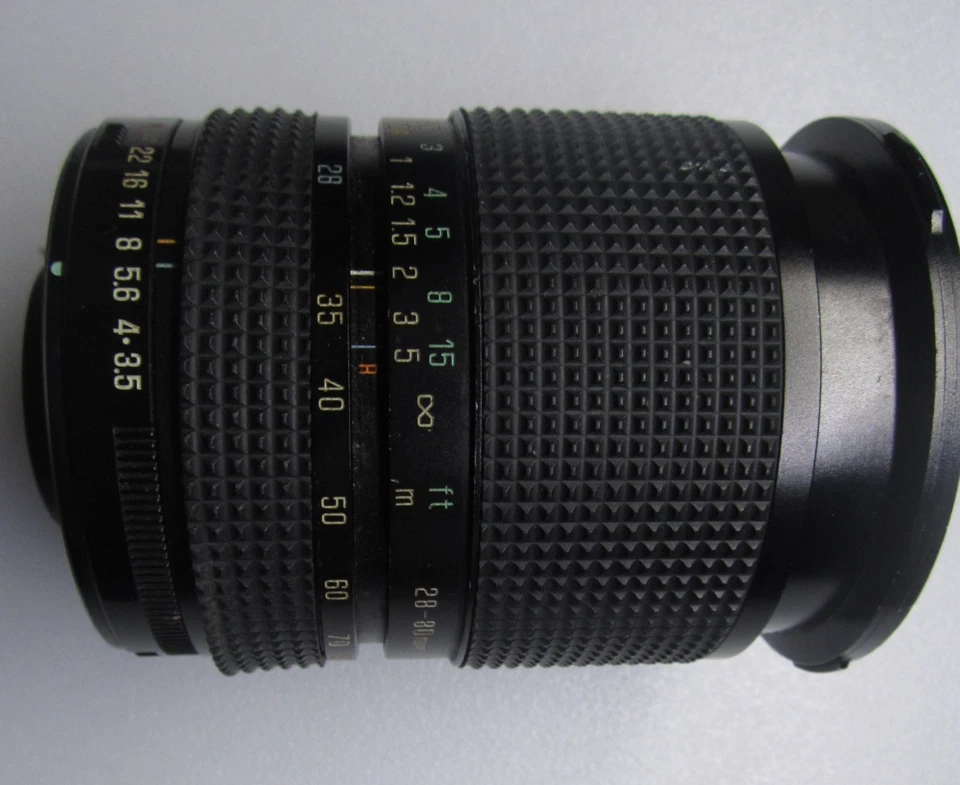 Lente zoom Tamron SP 28-80 mm F3,5-4,2 modelo 27A BBAR CF macro - montura Nikon F Foto 3 de 3