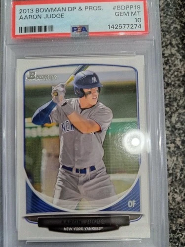 2013 BOWMAN DRAFT & PROSPECTS AARON JUDGE #BDPP19 (RC) PSA 10 - YANKEES 🔥