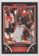 2008 Bowman Draft Picks & Stars Chrome Refractor /499 Tracy McGrady #1 HOF 9v7