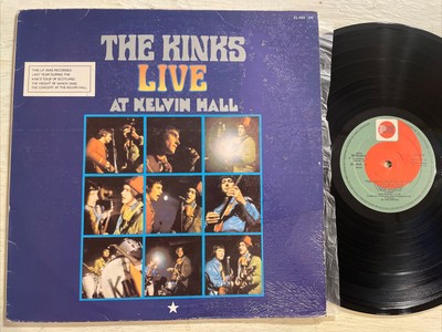 The Kinks Live At Kelvin Hall LP PRT Spain Spanish Press 1980 EX!!!!