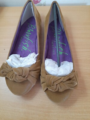 Ballet Flats Blowfish Pumps Uk Blowfish Earth Fawn PU Flat Pump - Main Image