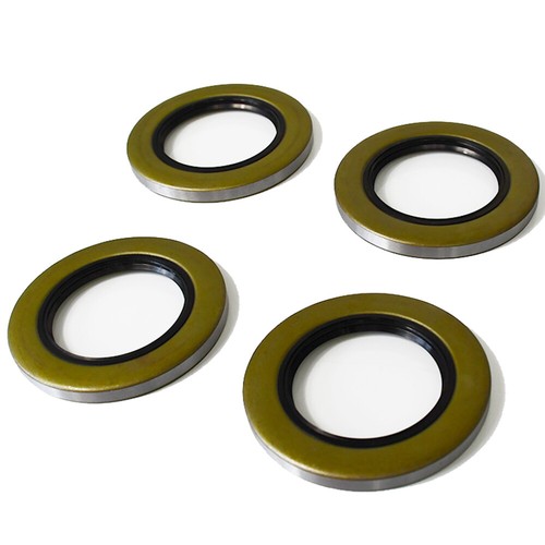 Trailer Hub Grease Seals 5200 -7000 Ilbs Axle 2.125 x 3.376" Dexter Axle 4PCS - Picture 3 of 9