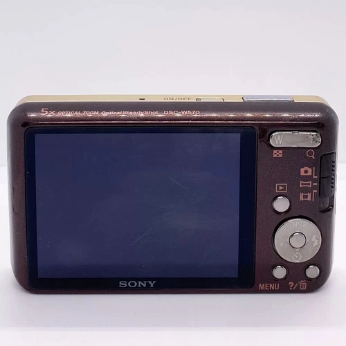 SONY Cyber-shot DSC-W570 16.1MP 5x Optical Zoom Digital Camera - Gold - Picture 12 of 12