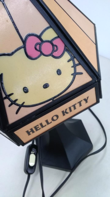 Sanrio Hello Kitty Table Light Electric Stand in 2001 Vintage Used