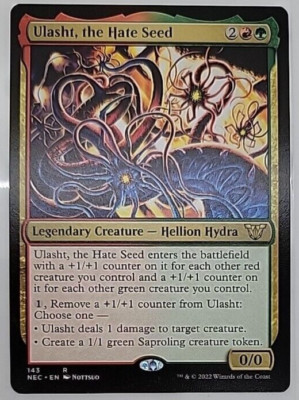 Ulasht, the Hate Seed [Neon Dynasty Commander] MTG