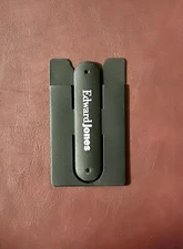 Edward Jones Silicone Credit Card Holder Adhesive Phone Pocket