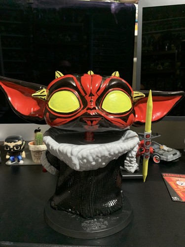 GID 10” Darth Grogu Custom Funko Pop!