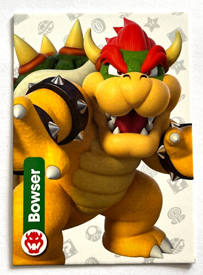 2022 SUPER MARIO TCG Panini Card #015 BOWSER Nintendo Italy
