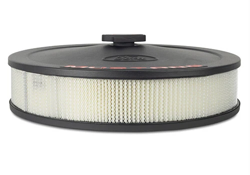 Air Cleaner Kit with Black Crinkle Finish and Red Ford Mustang Emblem Foto 4 de 4