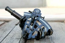 5" Brass Nautical Antique Finish US Navy Astrolabe Marine Maritime Sextant Gift