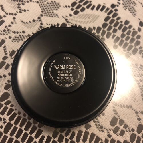 BNIB, 100% Authentic MAC Mineralize Skinfinish In “WARM ROSE" - Picture 4 of 4