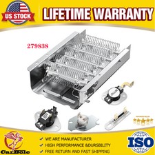 279838 Dryer Heating Element  279816 Thermostat Combo Pack for Whirlpool Roper