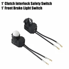 Front Brake Light W/ Clutch Interlock Safety Switch For Harley Softail Dyna FXD