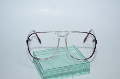Vintage Variety Dynasty-458 Eyeglass/Sunglass Frames Translucent Eggplant Fade t
