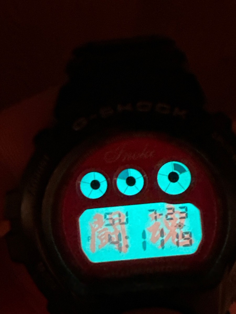 Antonio Inoki x G-SHOCK limited edition DW-6900BIN KILLER dw-6900