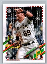 John Nogowski 2021 Topps Holiday BASEBALL #HW103 Pittsburgh Pirates RC